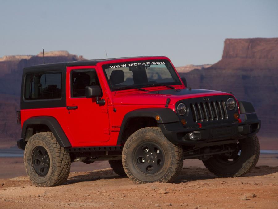  Jeep Wrangler Slim Concept 2013 года  (фото 6 из 19)
